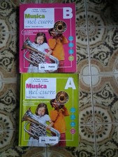 libro musica medie Musica nel cuore volumi A e B 9788849421583