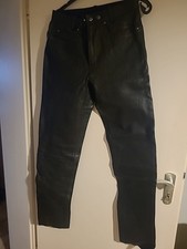 Pantaloni moto pelle uomo