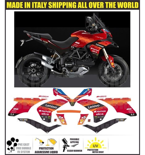Adesivi multistrada 1200 2010 - 1200,