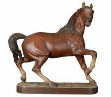 HORSE SCULPTURE CM 23 CARVED