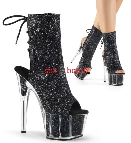 Sexy stivaletti glitter tacco - sexy,
