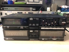 AMPLIFICATORE  e  SINTO  SANYO  JA 6110 e JT 6100L   da riparare   