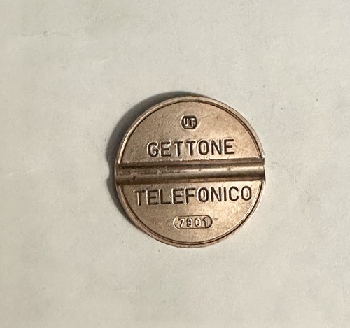 Gettone telefonico 7901 raro - 7901,