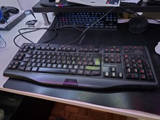 Logitech G110 LED Backlighting Gaming Keyboard - Tested Working
