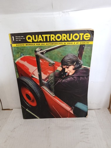 Quattroruote gennaio 1961 - quattroruote,