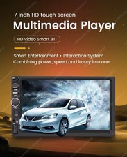 Autoradio 2DIN 7” Touch HD BT USB Navifly + Telecamera Retromarcia Inclusa