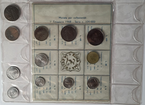 Italia 1968 set - italia,