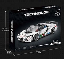 Blocchi di bloccaggio auto da corsa giocattolo regalo per bambini racing creativo 382 pezzi IT