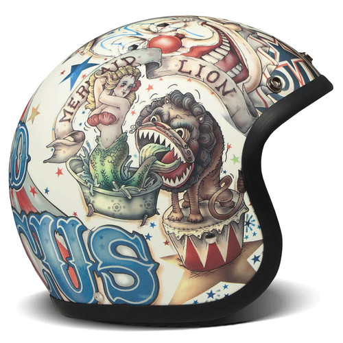 Casco dmd retro jet moto - dmd,