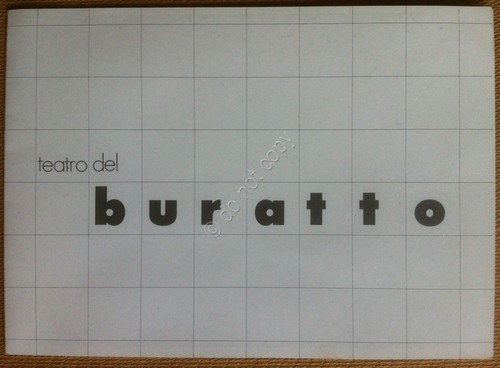 Teatro del buratto anni 80 - del, '80