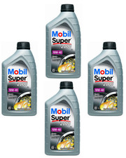 MOBIL SUPER 2000 X1 10W-40 – Olio Motore Semi-Sintetico – ACEA A3/B3 API SN – VW