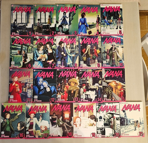 Nana english manga - vol, 1-21