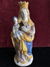 ANTICA MADONNA IN CERAMICA FRANCESE XVIII secolo?