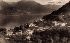 Como Argegno le Ville, Bollo Natante retro F. piccolo  spedita