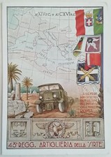 CARTOLINA 43 REGGIMENTO