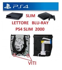 LETTORE BLU-RAY PS4 SLIM COMPLETO DI LASER 496 MODELLO 2000 LETTORE PS4