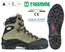 TREEMME Scarpone Trekking Roccia fodera AQUASTOP suola IBEX ramponabile 9590R