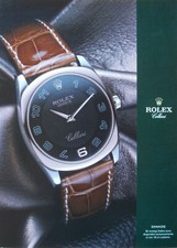 Pubblicità Advertising Italian Clipping 2008 OROLOGIO ROLEX CELLINI DANAOS .