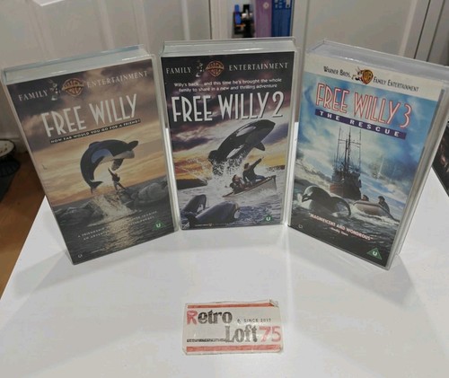 Free willy trilogy vhs - free,