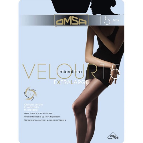 Paia collant omsa velour - paia,