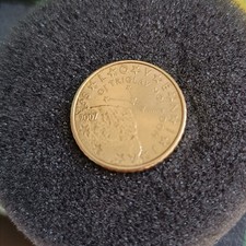 Moneta 50 Centesimi Rara Anno 2007 slovenia