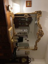 Mobile Buffet Con Grande Specchio Stile Antico Classico