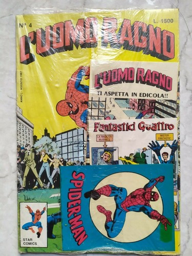 Uomo ragno star - ragno, sigillato