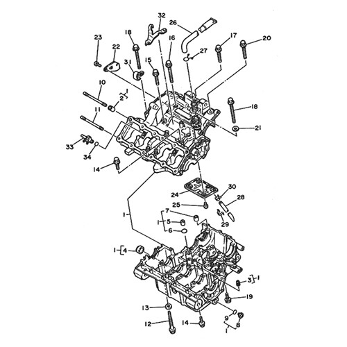 Yamaha fzr 250 - 250, kit