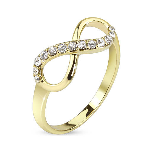 Anello infinite infinity pave - anello,