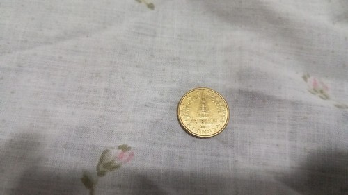 Moneta centesimi katedrala - moneta,