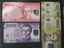 CHILE CILE LOTTO BANCONOTE