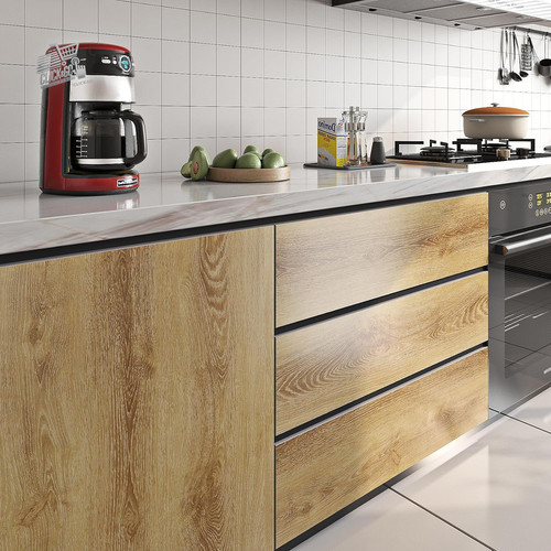 Pellicola adesiva legno rovere - adesiva,
