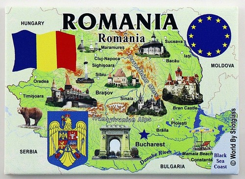 Romania magnete ricordo - ricordo, da
