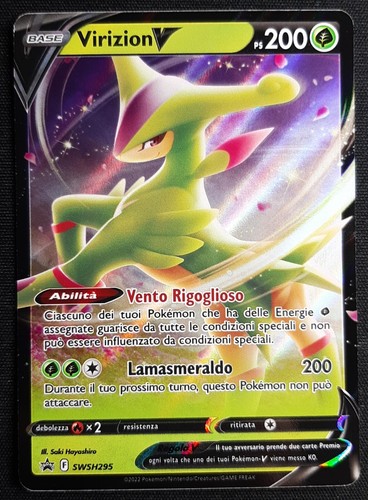 Virizion swsh295 carta - swsh295,