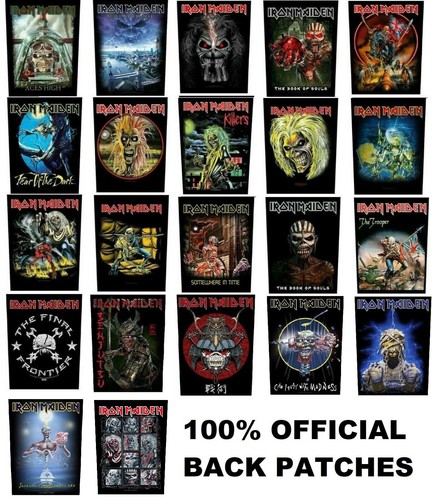 Official iron maiden back - official,