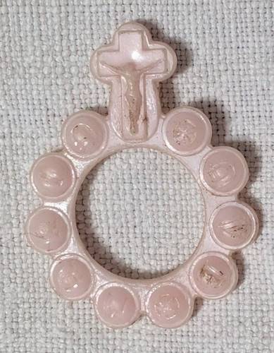 Anello rosario plastica - rosario,