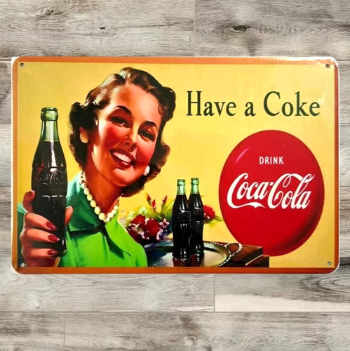 Insegna coca cola - cola, coca-cola