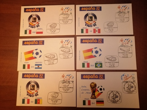 Spagna 1982 buste mondiali - 6,