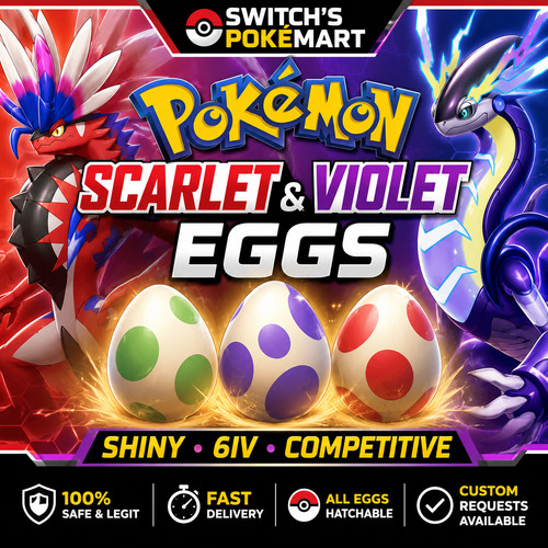 Pokémon uova scarlatte - scarlatte, e
