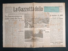 Foglio rivista La Gazzetta