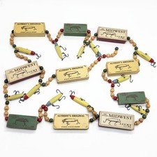 Esca da Pesca Basso in Legno