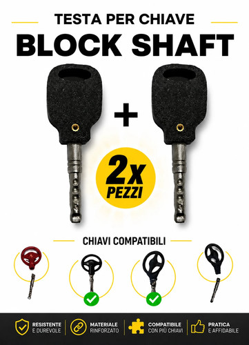 Testa ricambio - 2x, di