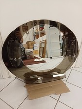 Specchio da bagno vintage anni 60/70 con coppia di applique stile Veca design