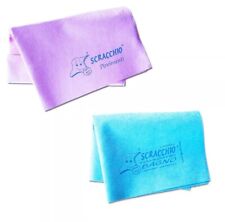 KIT PANNO SCRACCHIO PAVIMENTI + BAGNO MICROFIBRA PULIZIA CASA SENZA DETERGENTI