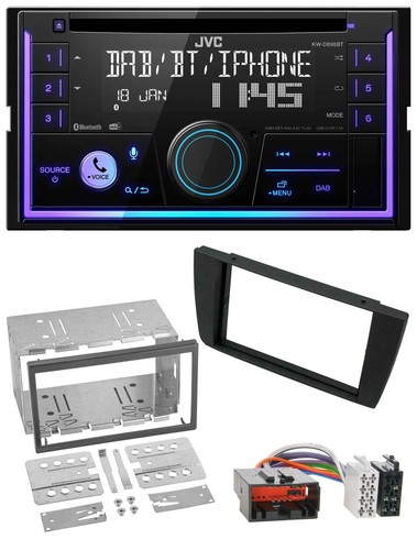 Jvc mp3 usb 2din - jvc, dab