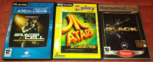 Atari arcade hits splinter - atari,