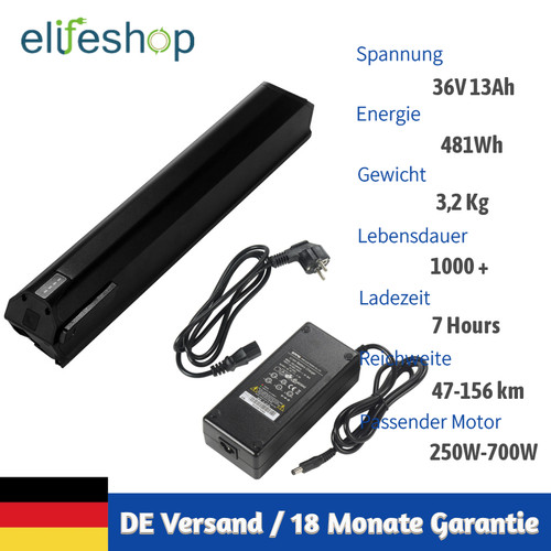 Batteria bike 36v 13ah - e-bike,