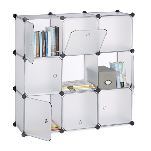 Scaffale con ante armadio - con,