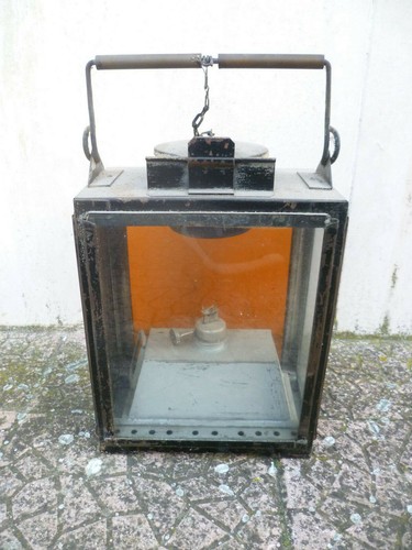 Rara lampada lanterna petrolio - lanterna,
