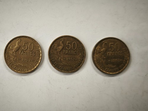 Francs 1951 1952 - , 1953